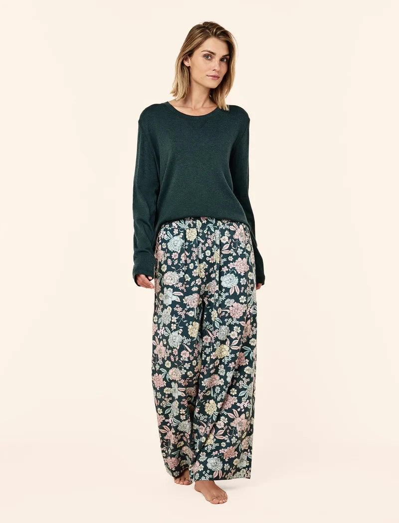 Papinelle Karolina Cosy Full Length Pant & Long Sleeve Pia Top Sleepwear Papinelle 