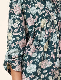 Papinelle Karolina Cosy Pleat Front Nightie Sleepwear Papinelle 