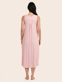 Papinelle Kate Modal Soft Pleat Front Maxi Nightie Sleepwear Papinelle 