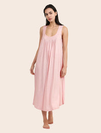 Papinelle Kate Modal Soft Pleat Front Maxi Nightie Sleepwear Papinelle 