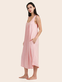 Papinelle Kate Modal Soft Pleat Front Maxi Nightie Sleepwear Papinelle 