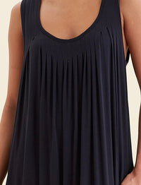 Papinelle Kate Modal Soft Pleat Front Maxi Nightie Sleepwear Papinelle 