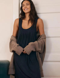 Papinelle Kate Modal Soft Pleat Front Nightie Sleepwear Papinelle 