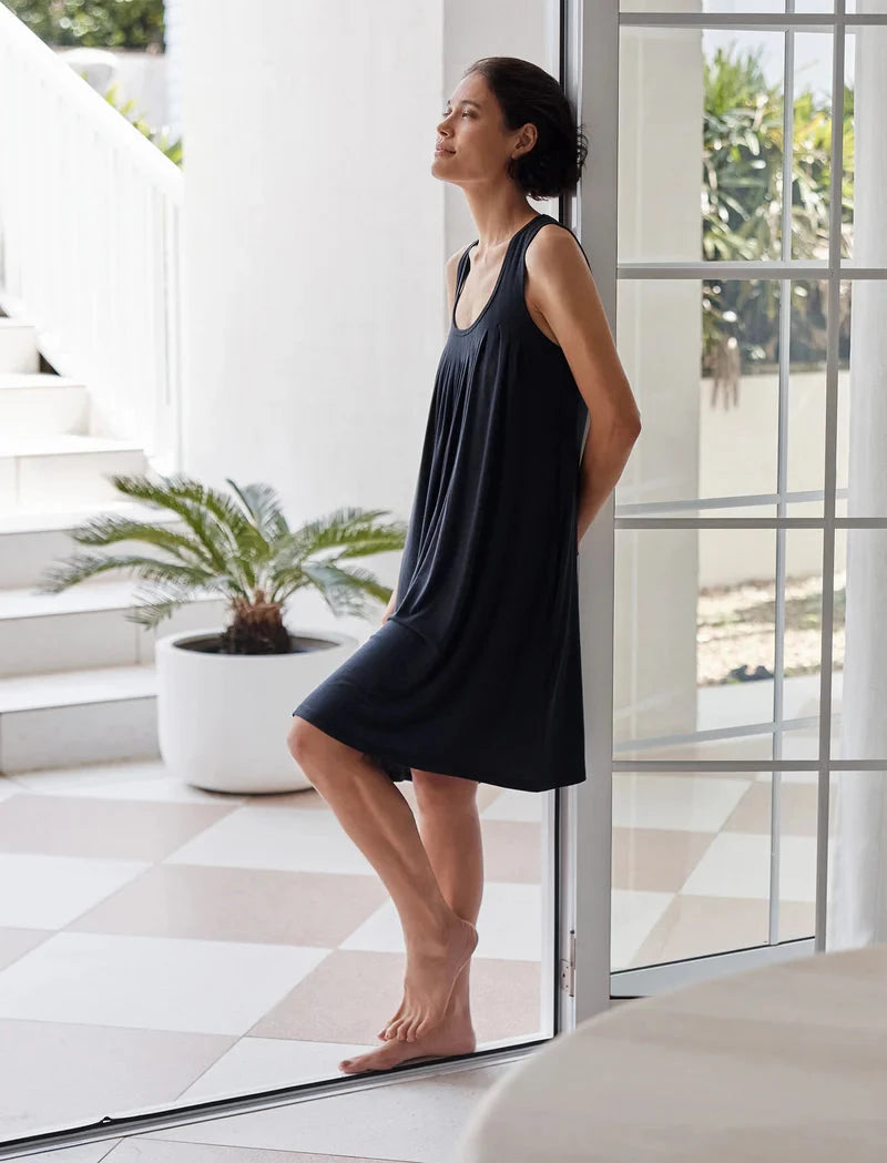 Papinelle Kate Modal Soft Pleat Front Nightie Sleepwear Papinelle 