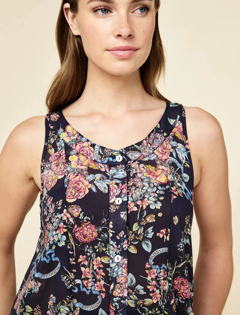 PAPINELLE LAYLA PANEL FRONT MAXI NIGHTIE SLEEPWEAR Papinelle 