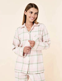 Papinelle Organic Cotton Plaid Cosy PJ Set Sleepwear Papinelle 