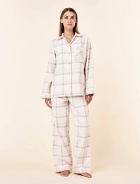 Papinelle Organic Cotton Plaid Cosy PJ Set Sleepwear Papinelle 