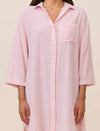 PAPINELLE SABINE SEERSUCKER STRIPE NIGHTSHIRT SLEEPWEAR Papinelle 