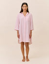 PAPINELLE SABINE SEERSUCKER STRIPE NIGHTSHIRT SLEEPWEAR Papinelle 