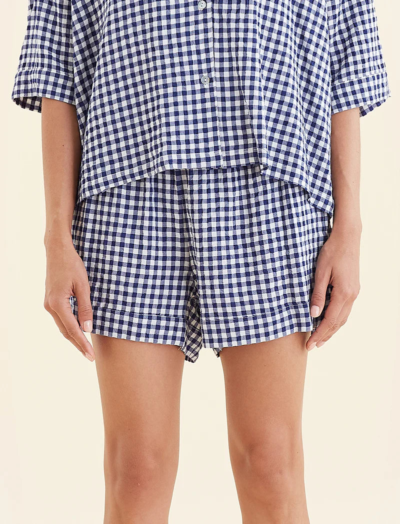 PAPINELLE SEERSUCKER BOXER SHORT SLEEPWEAR Papinelle 