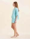 PAPINELLE SEERSUCKER GINGHAM BOXER PJ SET SLEEPWEAR Papinelle 