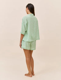 PAPINELLE SEERSUCKER GINGHAM BOXER PJ SLEEPWEAR Papinelle 