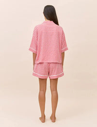 PAPINELLE SEERSUCKER GINGHAM BOXER PJ SLEEPWEAR Papinelle 