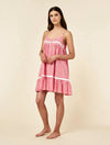 PAPINELLE SEERSUCKER GINGHAM LACE TRIM STRAPPY NIGHTIE SLEEPWEAR Papinelle 