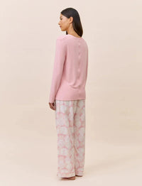 Papinelle Snowball Cosy Organic Cotton Full Length Pant & Feather Soft Top Sleepwear Papinelle 