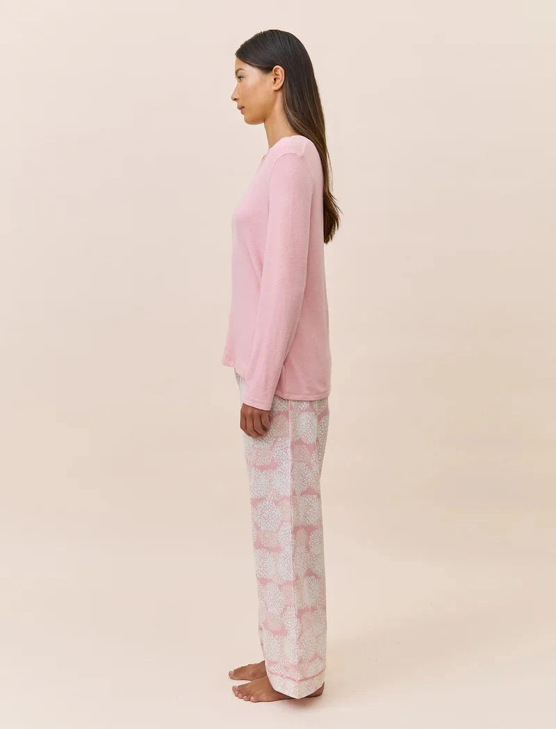 Papinelle Snowball Cosy Organic Cotton Full Length Pant & Feather Soft Top Sleepwear Papinelle 