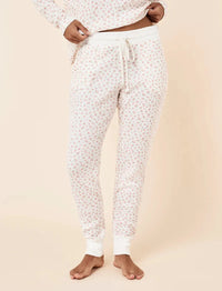 Papinelle Super Soft Waffle V-Neck Long Sleeve Top & Jogger Set Sleepwear Papinelle 