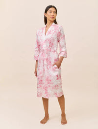PAPINELLE TOILE DE JOUY MIDI ROBE SLEEPWEAR Papinelle 