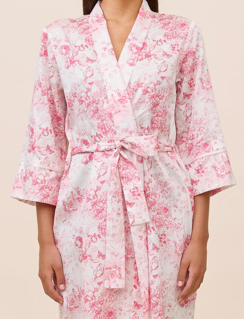 PAPINELLE TOILE DE JOUY MIDI ROBE SLEEPWEAR Papinelle 
