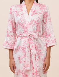 PAPINELLE TOILE DE JOUY MIDI ROBE SLEEPWEAR Papinelle 