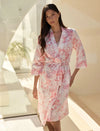 PAPINELLE TOILE DE JOUY MIDI ROBE SLEEPWEAR Papinelle 