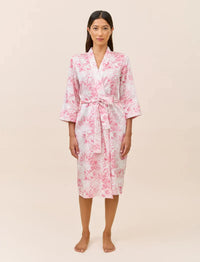 PAPINELLE TOILE DE JOUY MIDI ROBE SLEEPWEAR Papinelle 
