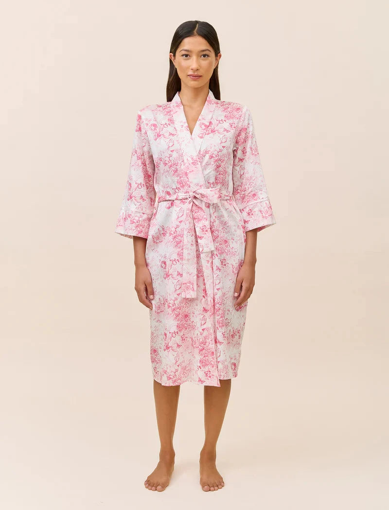 PAPINELLE TOILE DE JOUY MIDI ROBE SLEEPWEAR Papinelle 