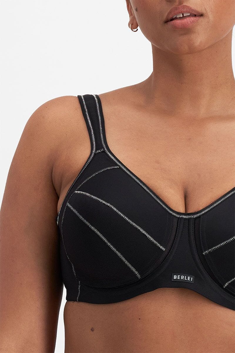 Playtex Full Support Non-Padded Sports Bra Bras Playtex 