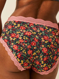 STRIPE & STARE HIGH RISE KNICKERS FOUR PACK BRIEFS Stripe & Stare 