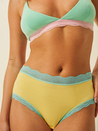 Stripe & Stare High Rise Knickers Four Pack Briefs Stripe & Stare 