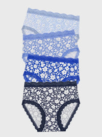 Stripe & Stare High Rise Knickers Four Pack Briefs Stripe & Stare 
