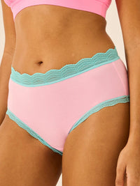 Stripe & Stare High Rise Knickers Four Pack Briefs Stripe & Stare 