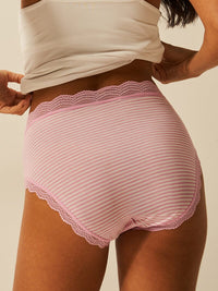 Stripe & Stare High Rise Knickers Four Pack Briefs Stripe & Stare 