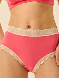 STRIPE & STARE HIGH RISE KNICKERS FOUR PACK BRIEFS Stripe & Stare 