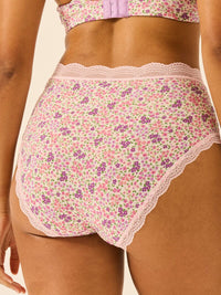 Stripe & Stare High Rise Knickers Four Pack Briefs Stripe & Stare 