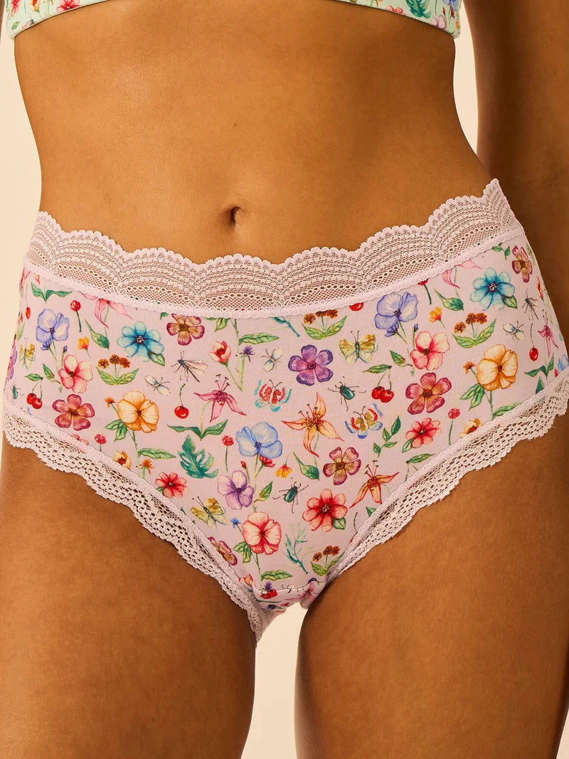 Stripe & Stare High Rise Knickers Four Pack Briefs Stripe & Stare 