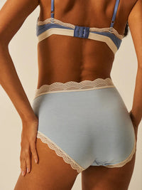 Stripe & Stare High Rise Knickers Four Pack Briefs Stripe & Stare 