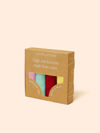 Stripe & Stare High Rise Knickers Four Pack Briefs Stripe & Stare 