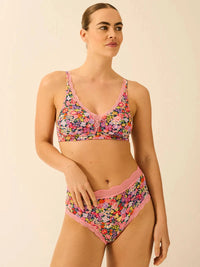 Stripe & Stare High Rise Knickers Four Pack Briefs Stripe & Stare 