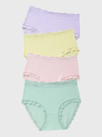 Stripe & Stare High Rise Knickers Four Pack Briefs Stripe & Stare 