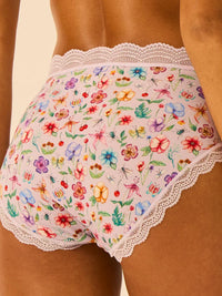 Stripe & Stare High Rise Knickers Four Pack Briefs Stripe & Stare 