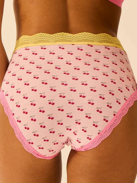 Stripe & Stare High Rise Knickers Four Pack Briefs Stripe & Stare 