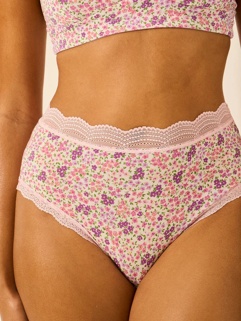 Stripe & Stare High Rise Knickers Four Pack Briefs Stripe & Stare 