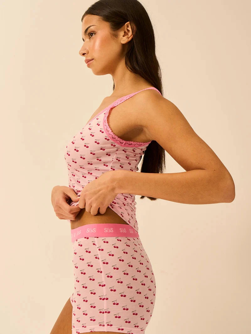 Stripe & Stare Lace Cami Basics Stripe & Stare 