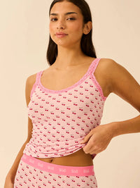 Stripe & Stare Lace Cami Basics Stripe & Stare 