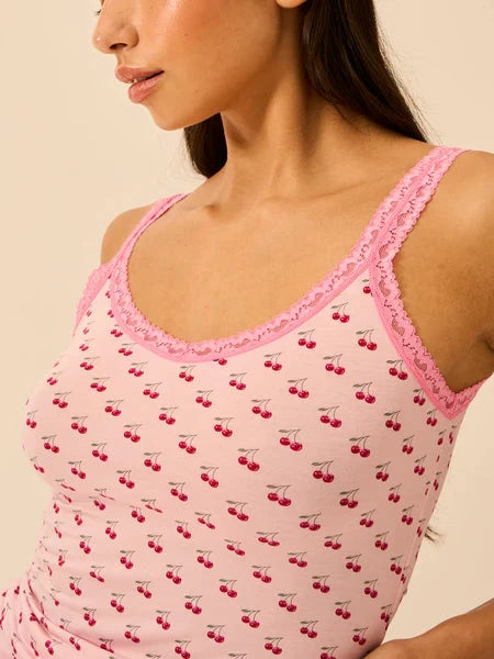 Stripe & Stare Lace Cami Basics Stripe & Stare 