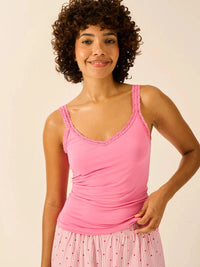 Stripe & Stare Lace Cami Basics Stripe & Stare 