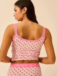 Stripe & Stare Lace Cami Basics Stripe & Stare 