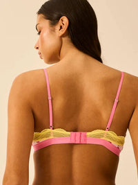 Stripe & Stare Light Lace Triangle Lace Bra Bras Stripe & Stare 