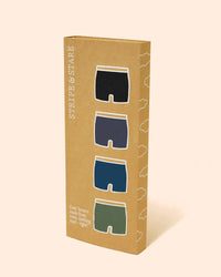 Stripe & Stare Men's Boxer Four Pack Mens Stripe & Stare 